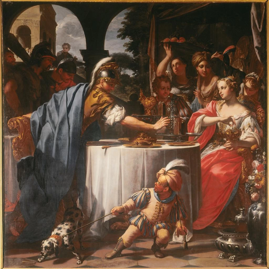 Banchetto di Marcantonio e Cleopatra - Palazzo Spada, Roma
